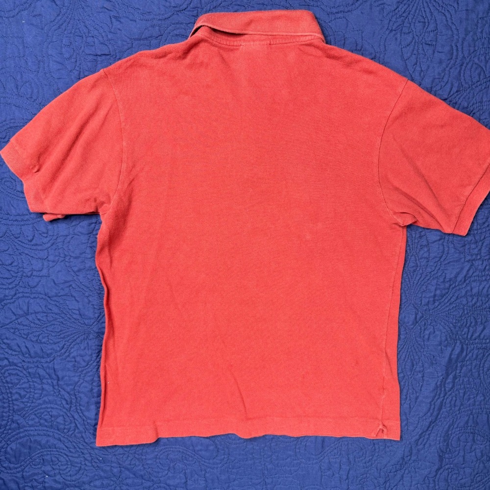Lacoste Men's Red Clay Short Sleeve Classic Fit Polo Shirt‎ Size 4 Medium - Picture 2 of 5